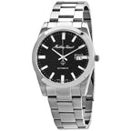 Mathey-Tissot Mathy I Stainless Steel Black Dial Automatic H1450ATAN Mens Watch