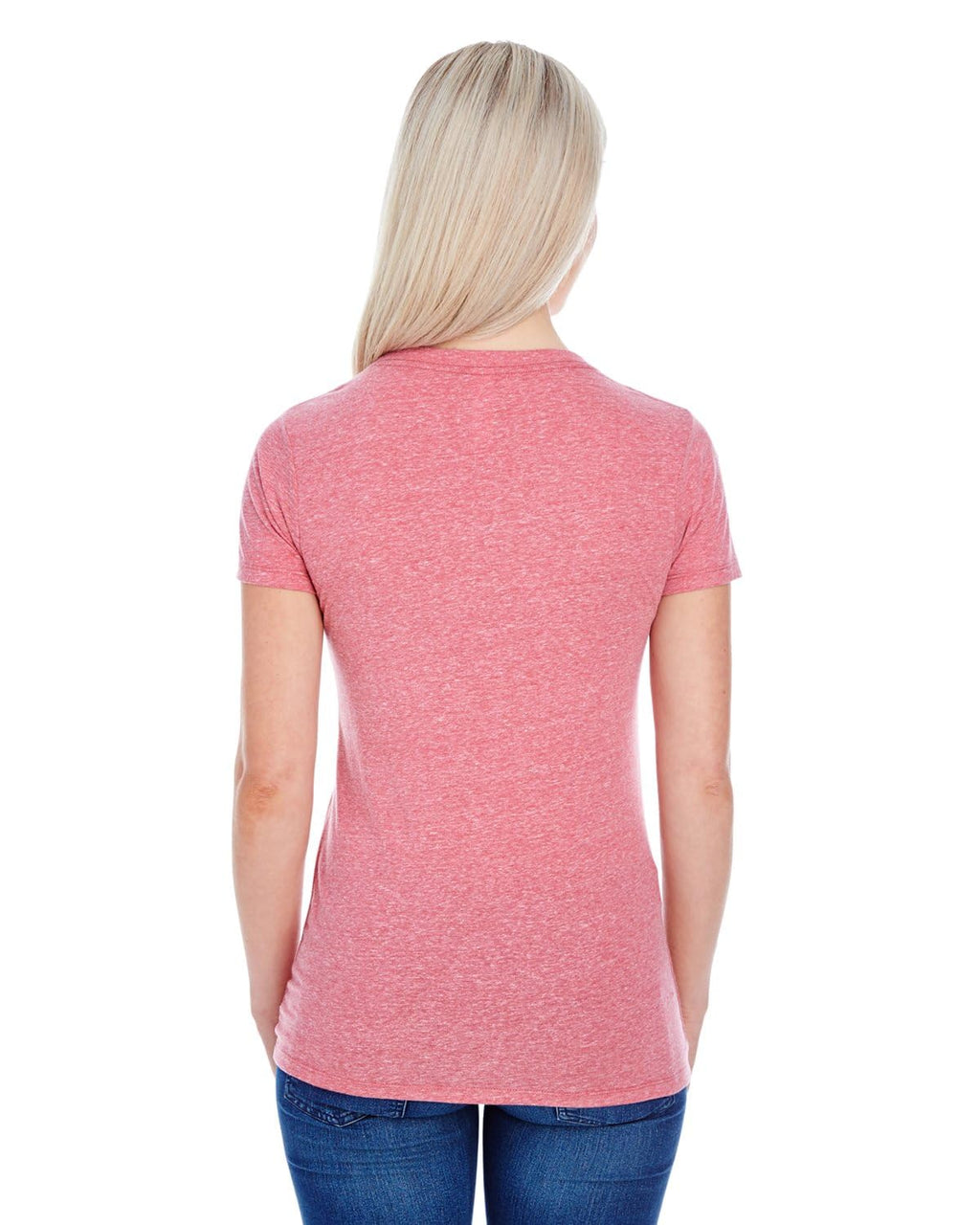 Ladies Triblend Short-Sleeve T-Shirt - cREAM TRIBLEND - 2XL(D0102H7K0RP)