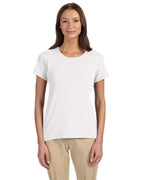 Ladies Perfect FitShell T-Shirt - WHITE - XS(D0102H76FV8)