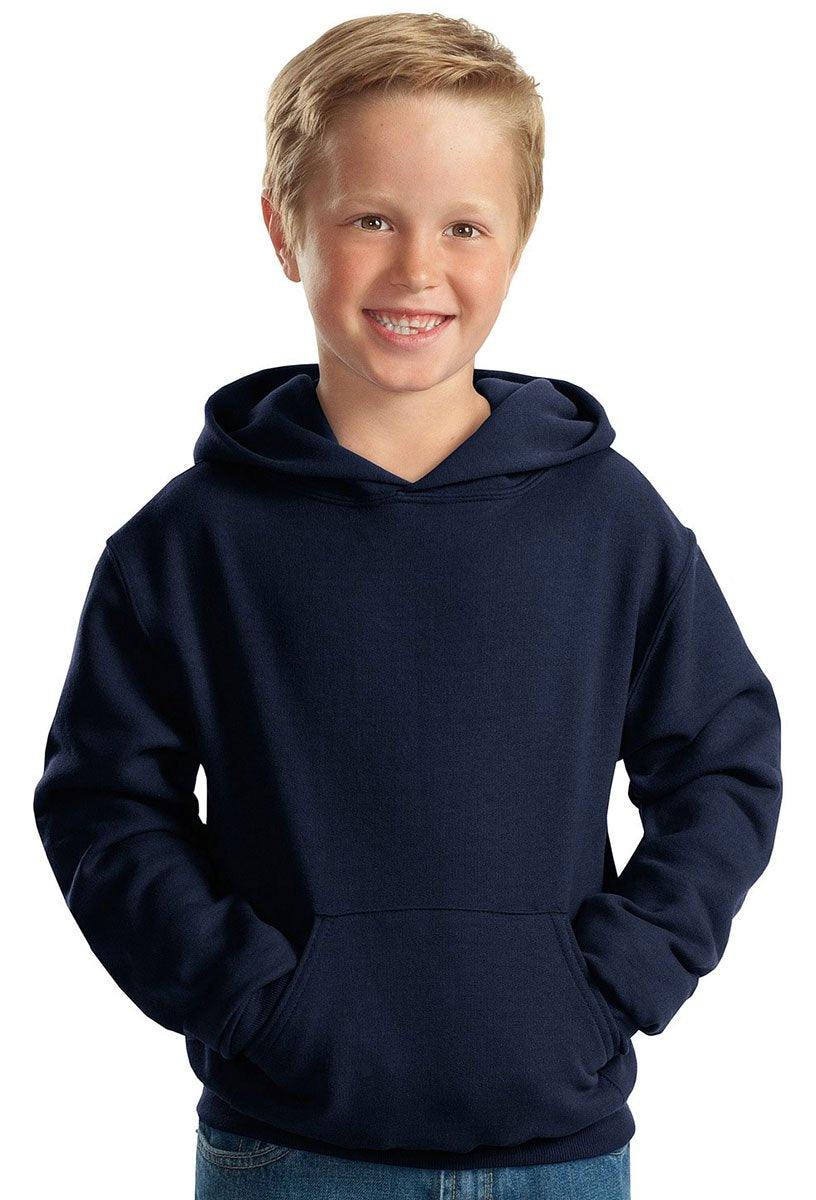 Youth 8 oz NuBlend Fleece Pullover Hooded Sweatshirt - BLAcK - S(D0102H2H72Y)