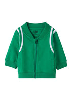 The Souled Store Forest Green Boys Long Sleeves Regular Fit Cotton Varsity Jacket