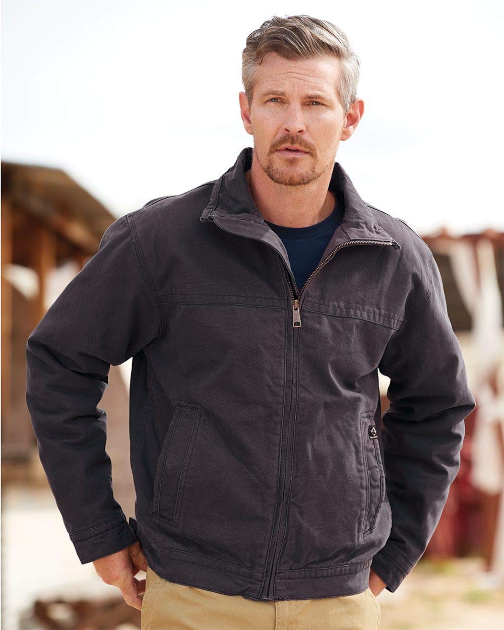 Mens Tall Maverick Jacket - FIELD KHAKI - XLT(D0102H7YHY6)