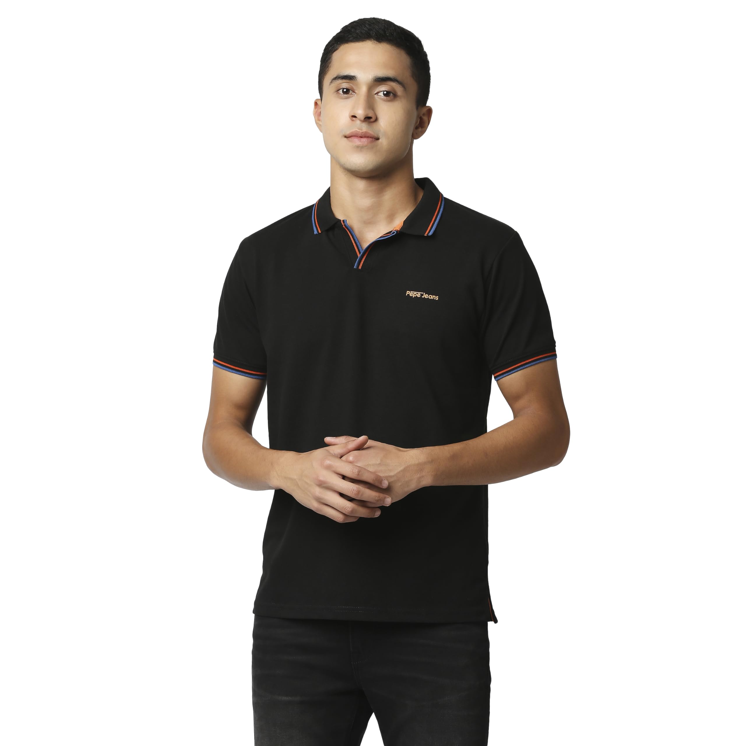 Pepe Jeans MenS Loose T-Shirt (Pm542005_Black Xl)