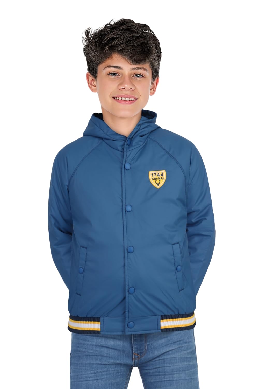 Allen Solly Boys Printed Graphic Polyester Jacket
