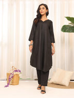 Varanga WomenS Violet Strap Kurta With Tonal Bottom & Printed Dupatta  Round Neck, Side Slit Design, Stylish & Comfortable