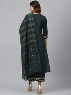Gosriki Women'S Kurta With Palazzo & Dupatta