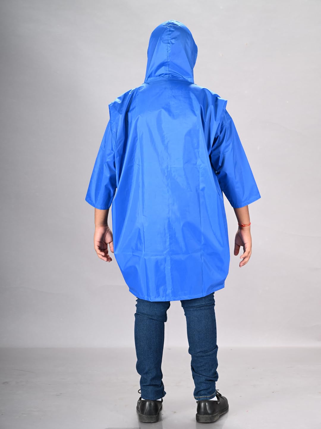 Lux Venus Boys Raincoat With School Bag Cover Royal Blue