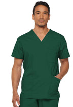 Dickies mens EDS Signature V-Neck Scrub Top Hunter X-Large