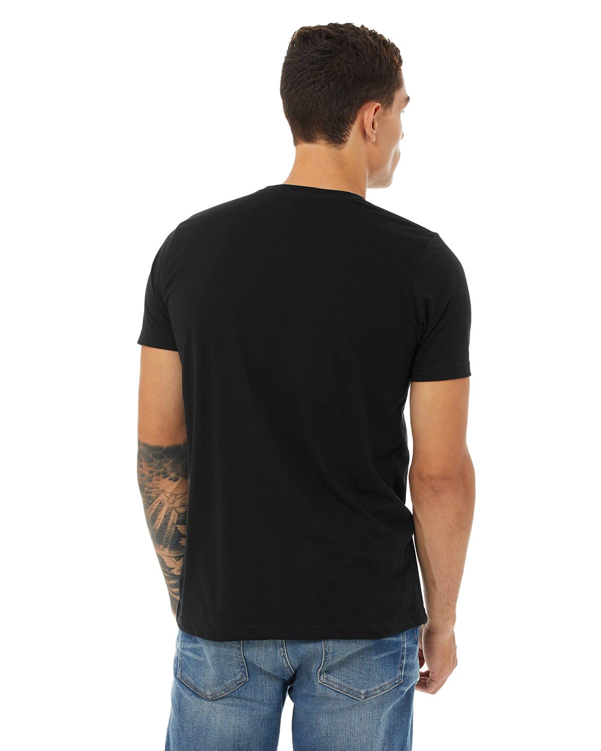 Unisex Poly-cotton Short-Sleeve T-Shirt - BERRY - S(D0102H7WJ66)