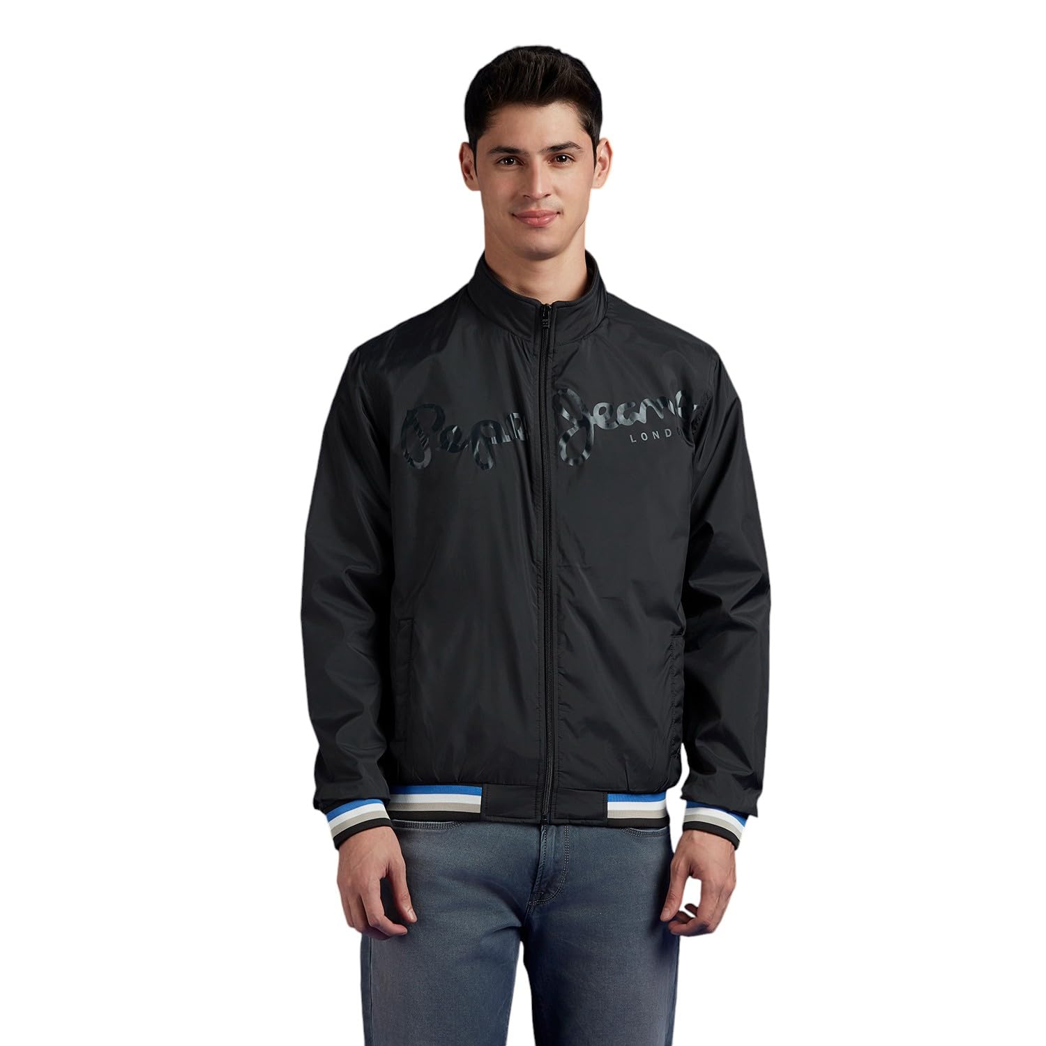 Black Lightweight Full Sleeve Jacket