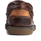 Sperry Mens Mako 2-Eye Boat Shoe, Amaretto, 9.5 Wide