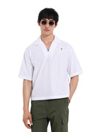 The Indian Garage Co Mens Oversized Fit Textured Resort Sweater