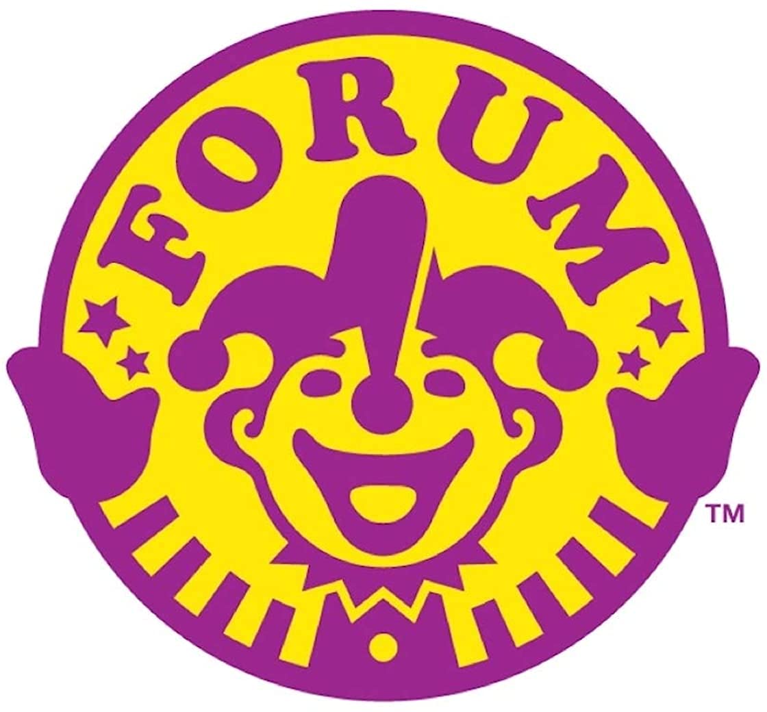 Forum Novelties Men's 45-Inch Long Costume Cape, Red, One Size