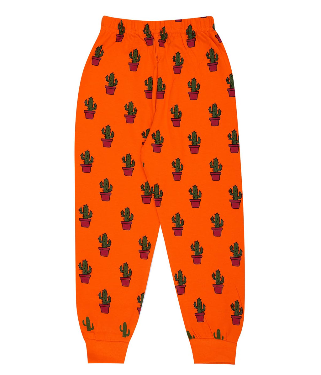 T2f Girls Regular Fit Cotton Printed Ribbed Track Pants (Pack of 5)