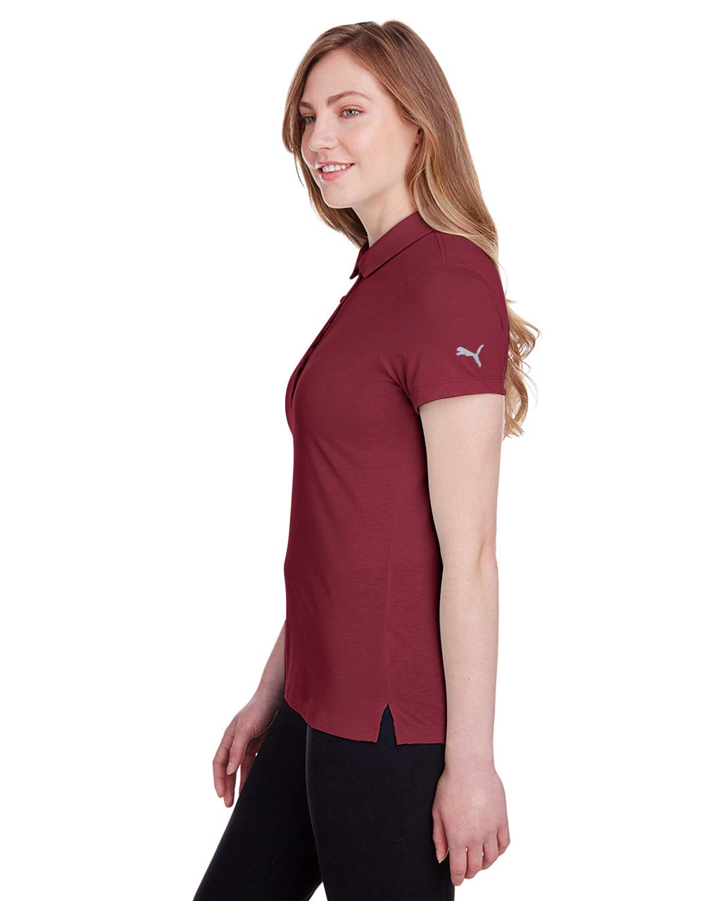Puma Golf Ladies' Fusion Polo M CABERNET