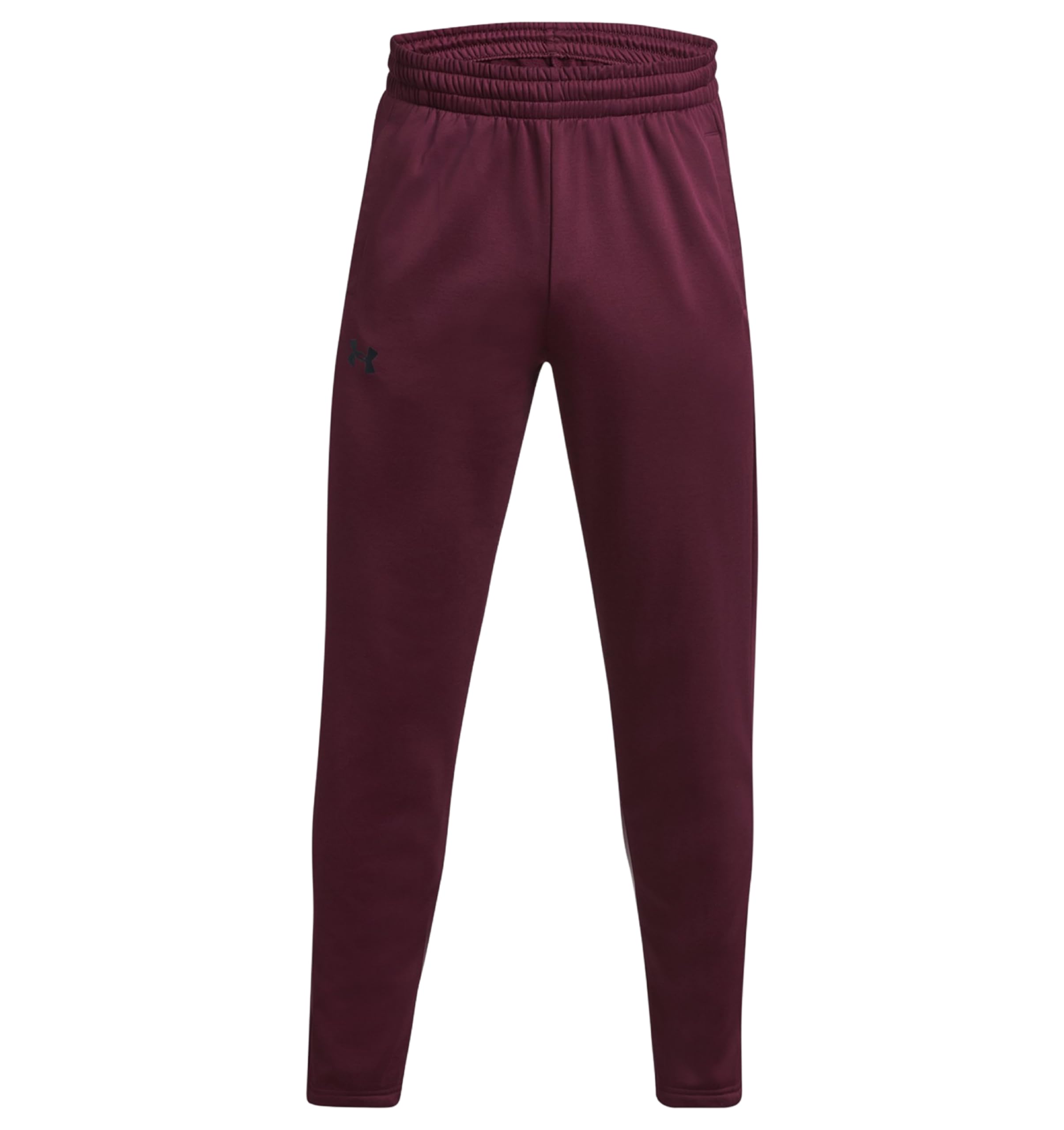 Under Armour Men's Warm Fleece Pants 1373402 (US, Alpha, 5X-Large, Regular, Regular, Dark Maroon/Black - 600)