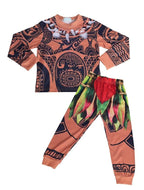 Dressy Daisy Boy's Ocean Adventure Pajamas Halloween Dress Up Pants Set Costumes Fancy Party Outfit Size 5-6