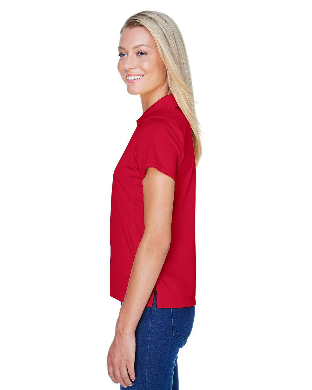 Ladies 4 oz Polytech Polo - WHITE - S(D0102H76NDJ)