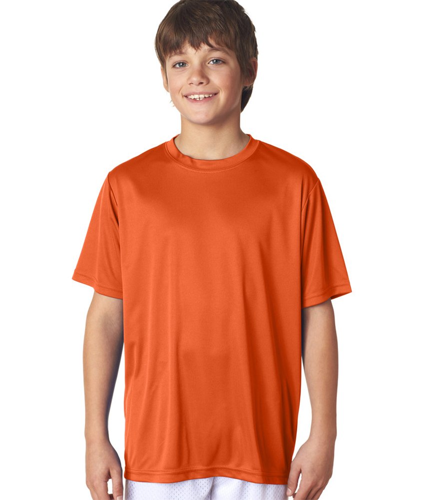 Youth cooling Performance T-Shirt - gRAPHITE - S(D0102H7KS46)
