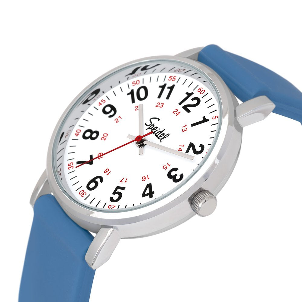 The Original Scrub Watch for Medical Professionals & Students, various scrub colors Blue