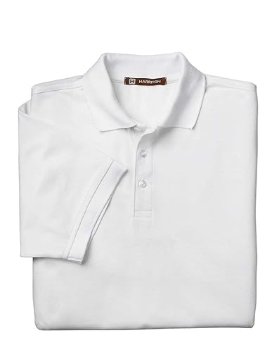 Mens 56 oz Easy BlendPolo - WHITE - XS(D0102H768VX)