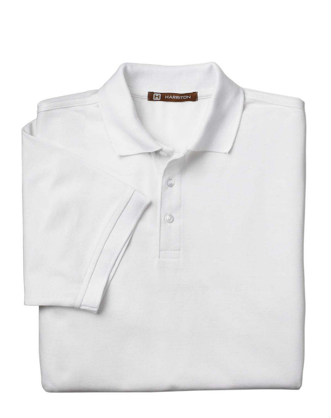 Mens 56 oz Easy BlendPolo - WHITE - XS(D0102H768VT)