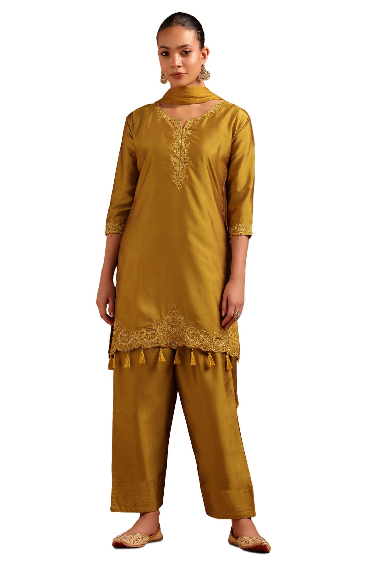 Soch Women Silk Salwar Suit Set