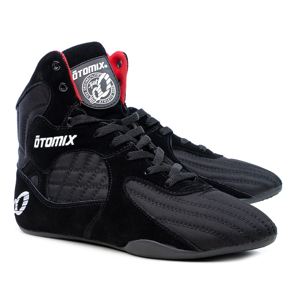 Otomix Men's Stingray Escape Bodybuilding Lifting MMA & Wrestling Shoes Black 10