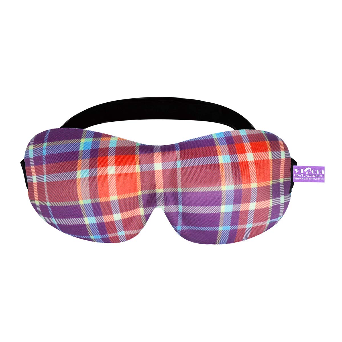 Viaggi Red 3D Printed Eye Mask, Blindfold Sleep Eye Mask For Travel, Sleeping Eye Mask For Women And Men, Eye Cover 11