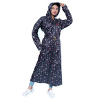 Rupa Rainsuit Women Waterproof PVC Raincoat with Hood & Carry Bag | Lightweight Rainwear for Women with Front Zip | Color May Va