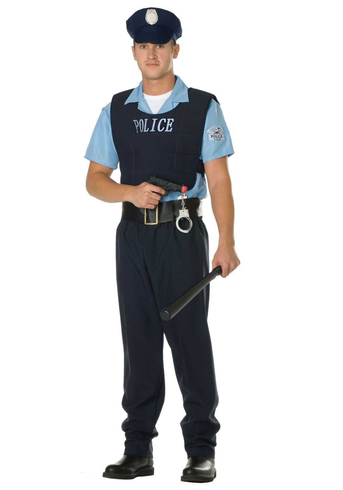 Men's Law Enforce costume : XL