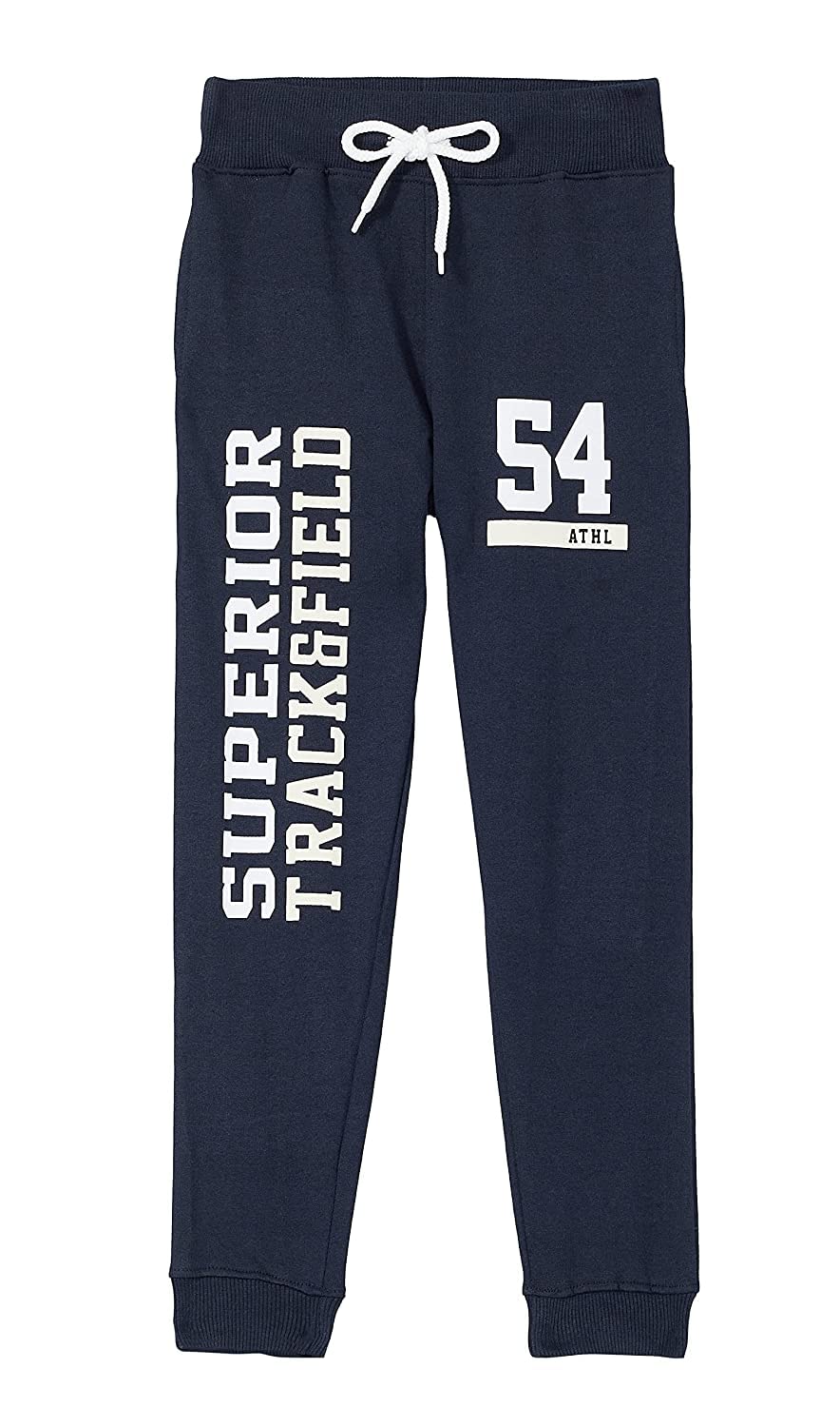 T2F Boys Regular Fit Printed Cotton Joggers Track Pants