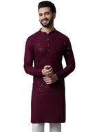 Jompers Mens Embroidered Sequinned Kurta