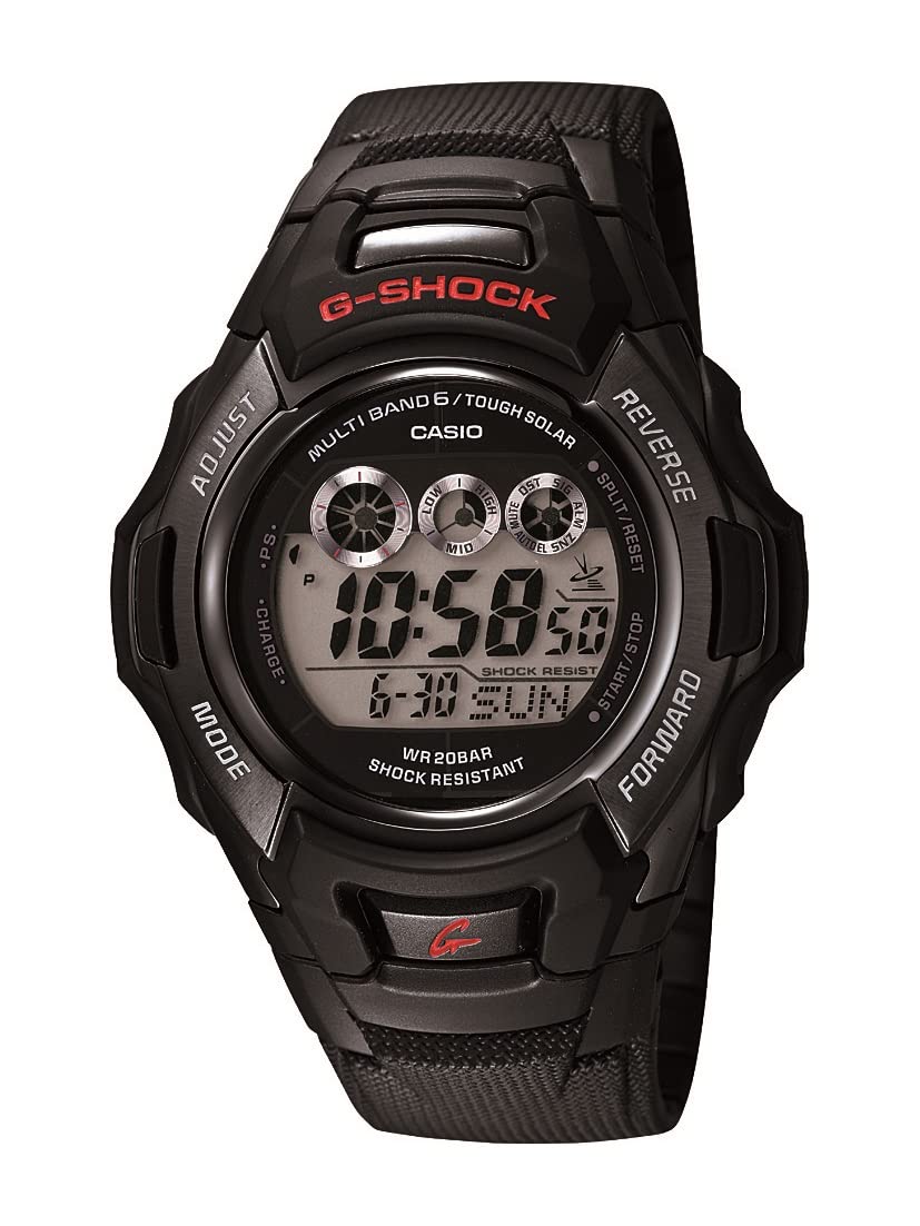 Casio G-Shock Tough Solar Men's Atomic World Time 46mm Digital Watch GWM530A-1CR