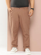 Thomas Scott Mens | Plus Size | Regular Fit | 100% Cotton | Breathable Fabric | Solid Color | Trouser | Chino | Casual Pants fo
