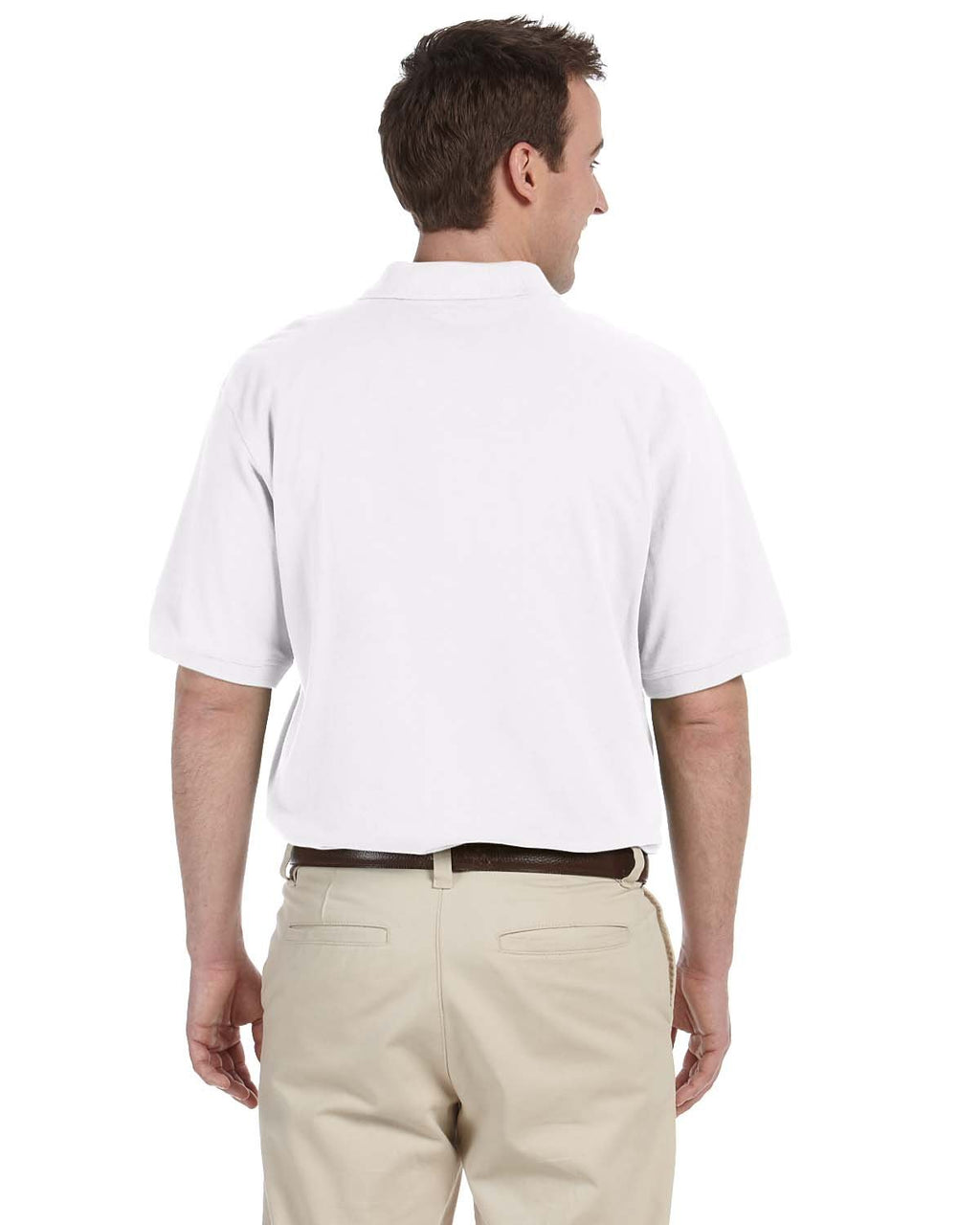 Mens 56 oz Easy BlendPolo - WHITE - XS(D0102H76806)