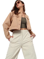 Vero Moda Regular Jacket (245198501_Indian Tan_Xl_)