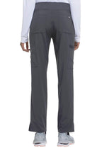 Dickies Women's Scrub Pants Natural Rise Tapered Leg Pull-On Bottoms with 7 Pockets and Knit Waistband Plus Size DK005, 2XL, Pew