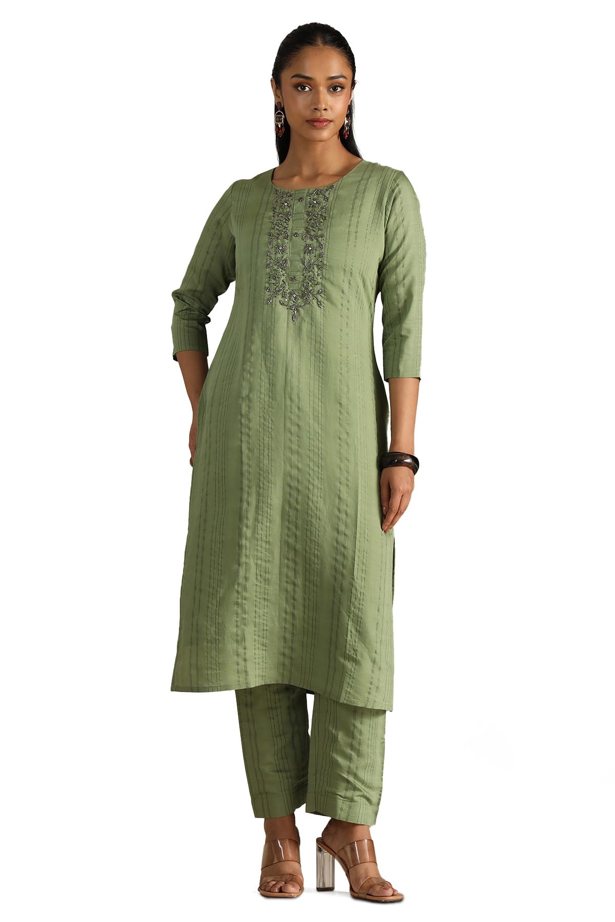 Soch Women Gadwal Kurta Set (ews5ks10692