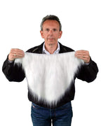 Zagone Studios C1024 Costume Collar  White Fur - One Size