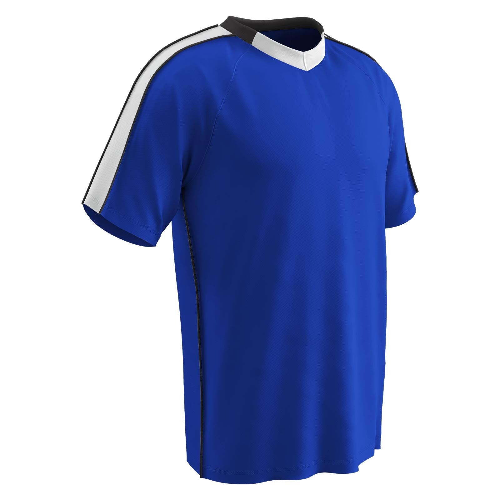 Champro Mark Lightweight Youth Soccer Jersey, Blue, X-Small