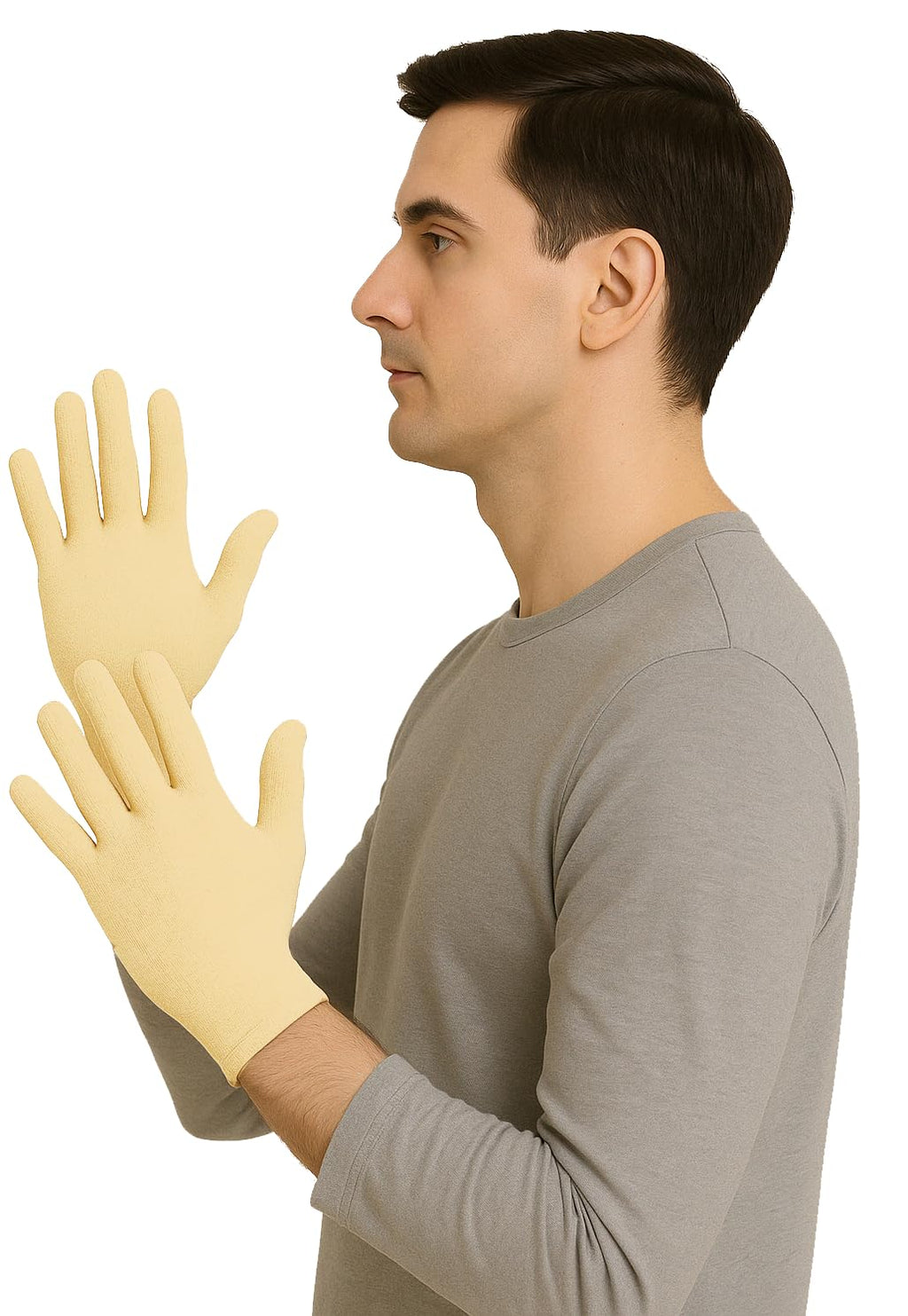 Weavers Villa Cotton Summer Glove for Men & Women | Anti-Slip UV Protection Hand Gloves | Outdoor Sun, Dust, Pollution Shield |