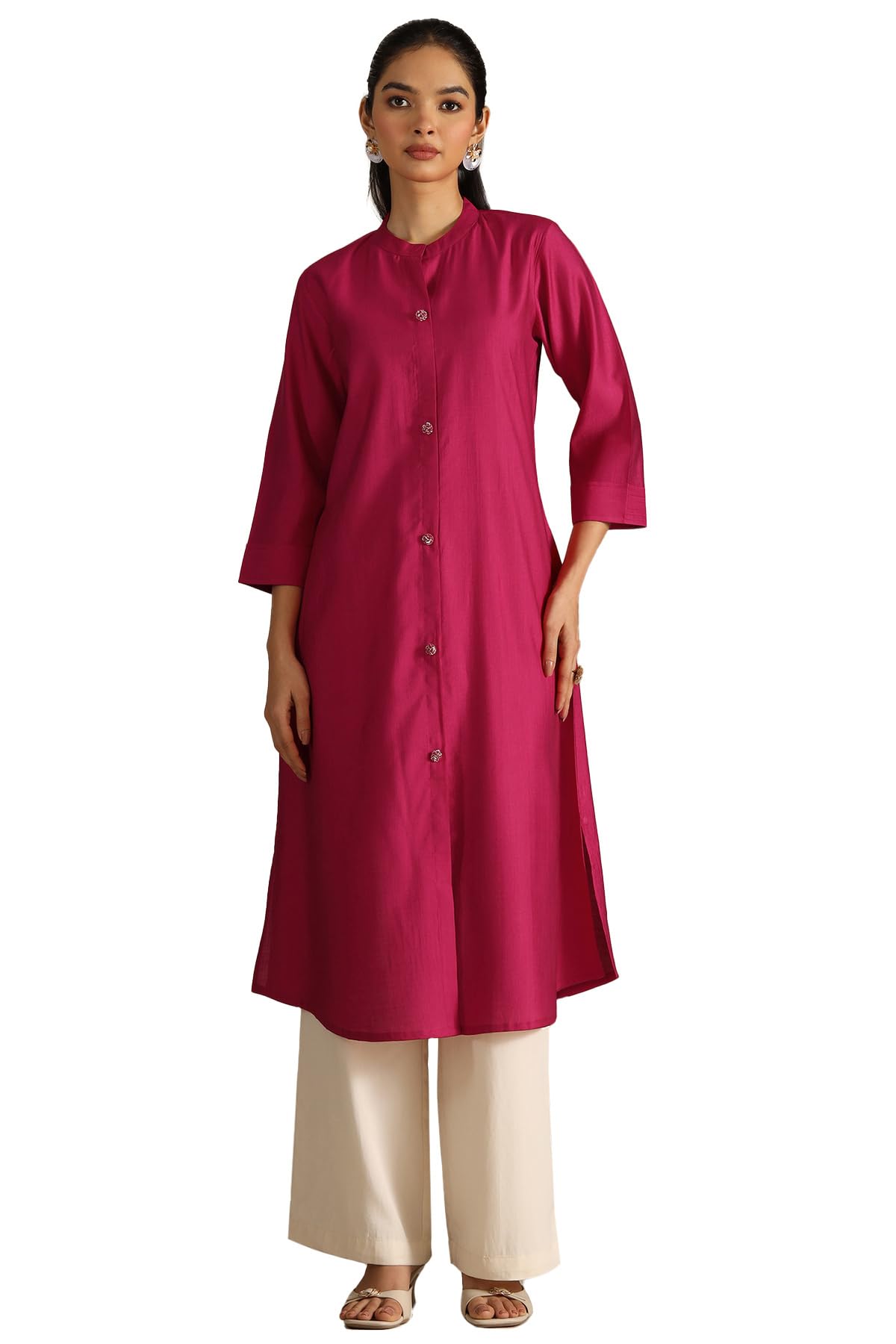 Soch Women Gadwal Solid Kurta