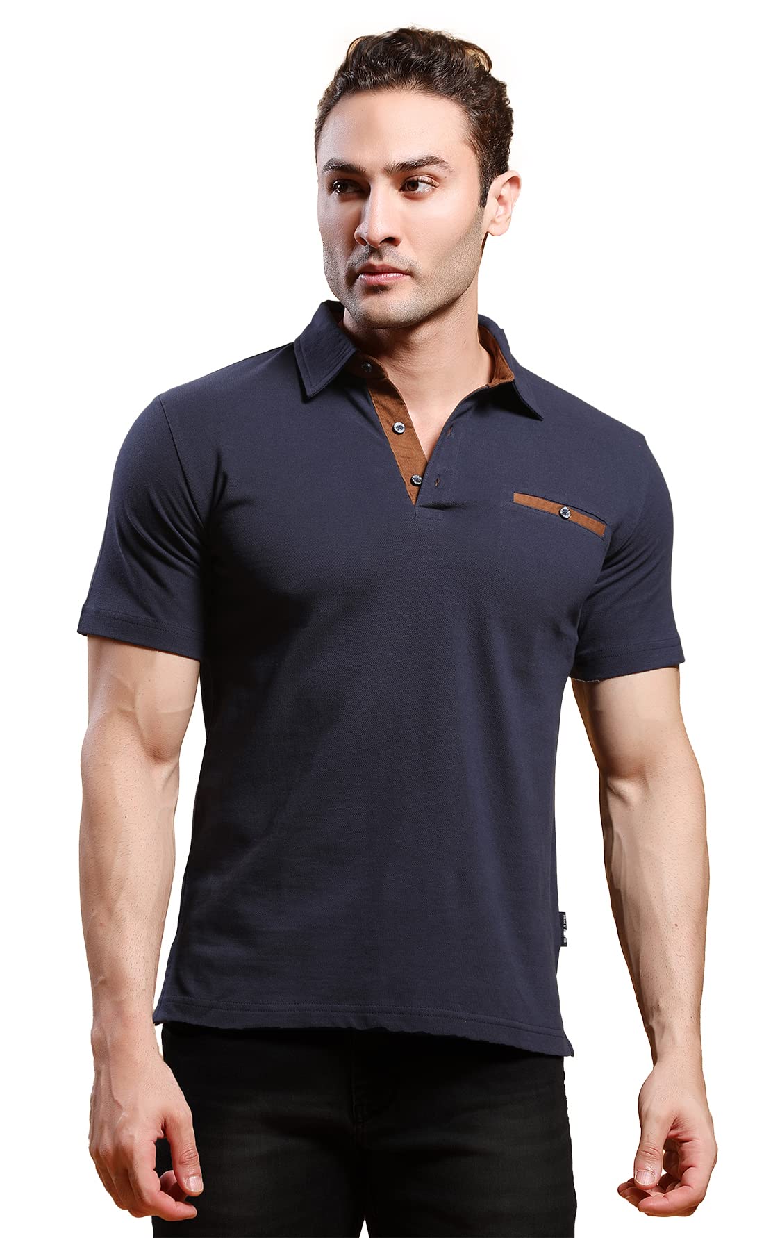 Dream of Glory Inc. Mens Polo (DOGI722LEOxfordNavy_2XL) 2