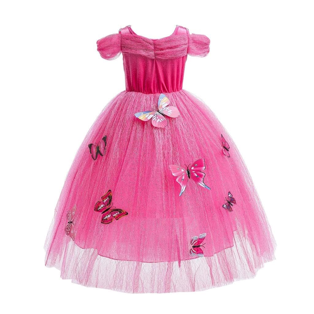 Dressy Daisy Girls' Princess Fancy Dress Up Costume Christmas Halloween Outfit Butterfly