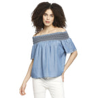 Pepe Jeans WomenS Regular Blouse (Pl304298Ma1_Blue Xl)