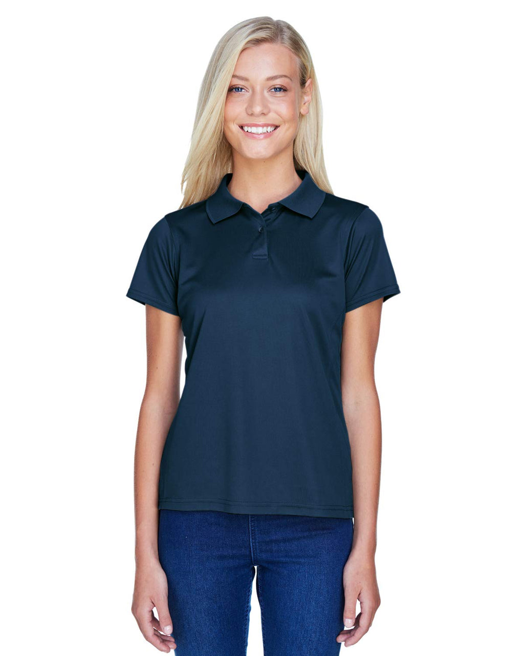 Ladies 4 oz Polytech Polo - WHITE - S(D0102H76NKT)