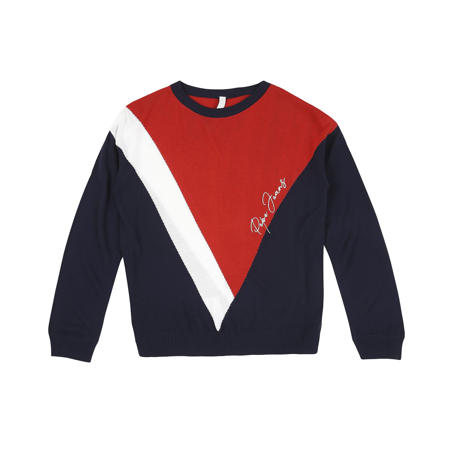 Pepe Jeans GirlS Viscose Casual Sweater (Pg701056_Multicolor_12)