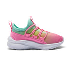 PUMA SOFTRIDE ONE4ALL Slip ON Sneaker, Fast Pink-Mint, 12.5 US Unisex Little Kid