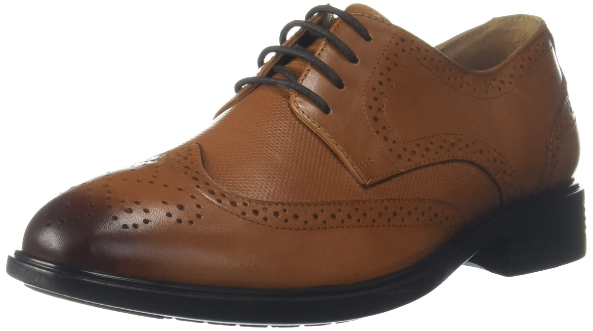 Hush Puppies Zampa Crust E Mens Light Brown Formal Shoes  9 UK (8243846) 9